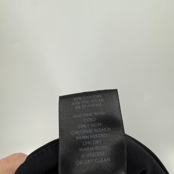 ANN TAYLOR FACTORY MODERN Black Straight Leg Dress Pants  Sz 14 - Picture 5 of 13